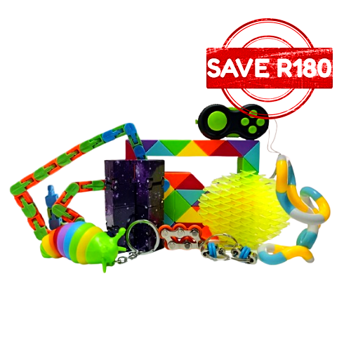 The Fidget Sensory Toy Bundle (10 Piece)