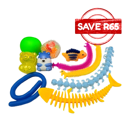 The Squishy Sensory Toy Bundle (10 Piece)