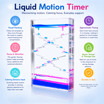Zigzag Liquid Timer