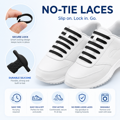 No Tie Shoelaces