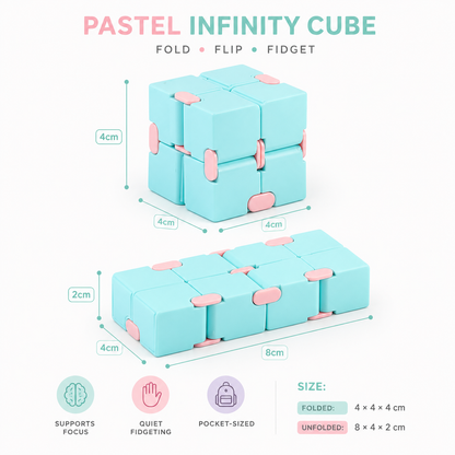 Pastel Infinity Cube