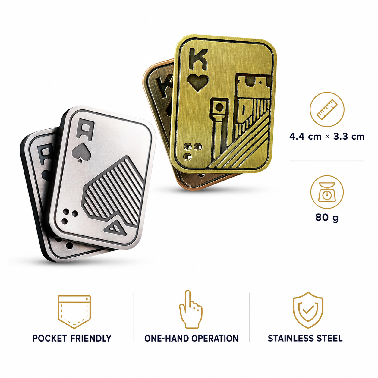 Playing Card Fidget Slider