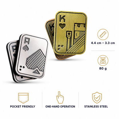 Playing Card Fidget Slider