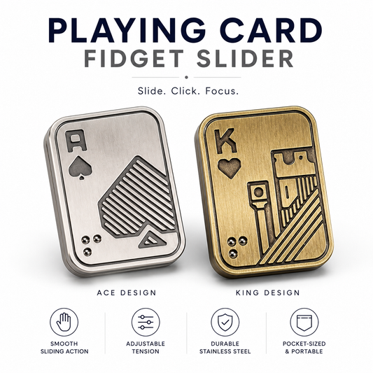 Playing Card Fidget Slider