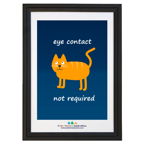 Poster: Eye Contact not Required