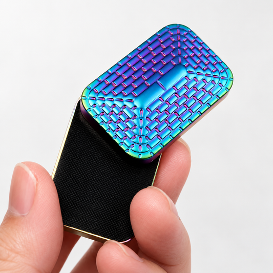 Infinite Metal Fidget Slider (Pyramid)