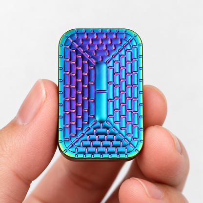 Infinite Metal Fidget Slider (Pyramid)