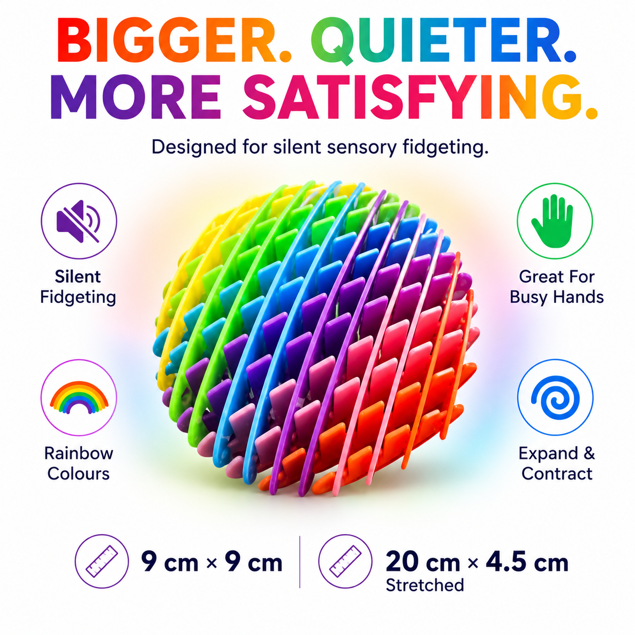 Warp Wiggle Worm (Rainbow)