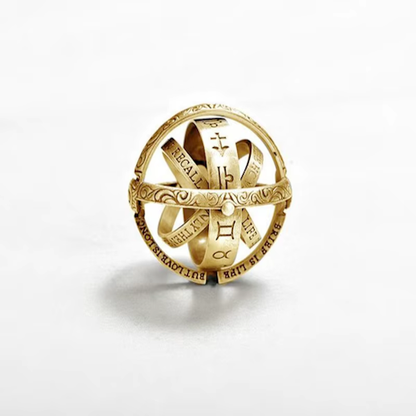Astronomical Sphere Spinner Ring