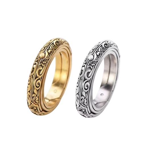 Astronomical Sphere Spinner Ring