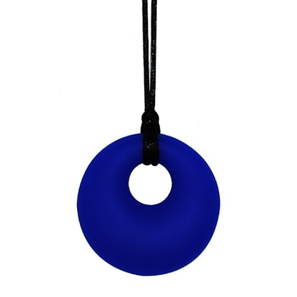 Sensory Chew Necklace (Circle Pendant)