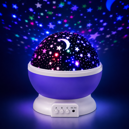 Rotating Star Projector Night Light