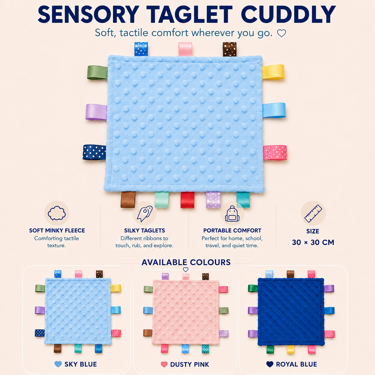 Sensory Taglet Cuddly