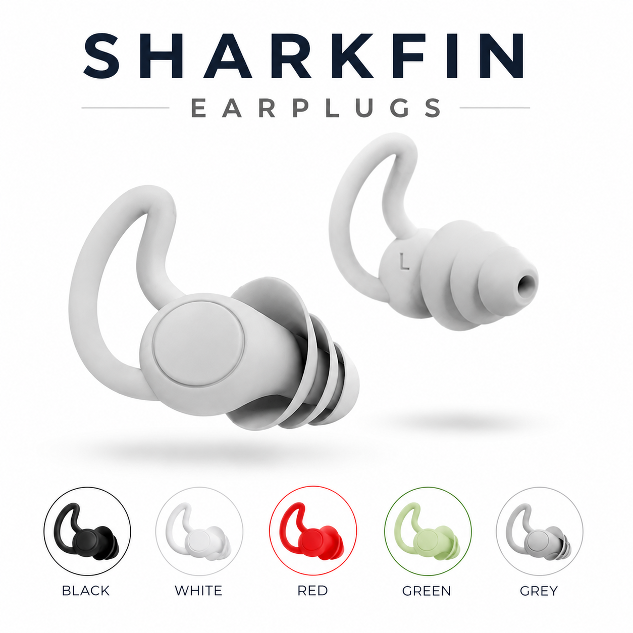 Sharkfin Non-slip Earplugs