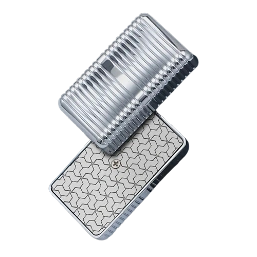 Infinite Metal Fidget Slider (Ribbed)