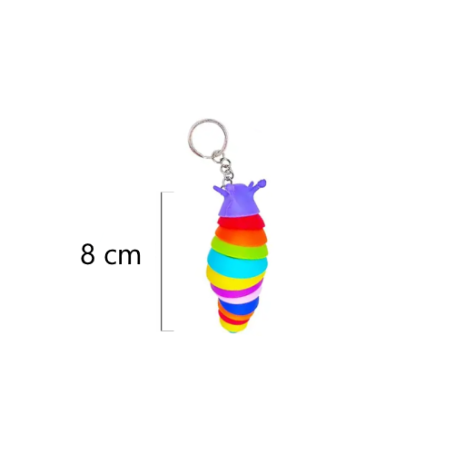 Fidget Slug Keychain