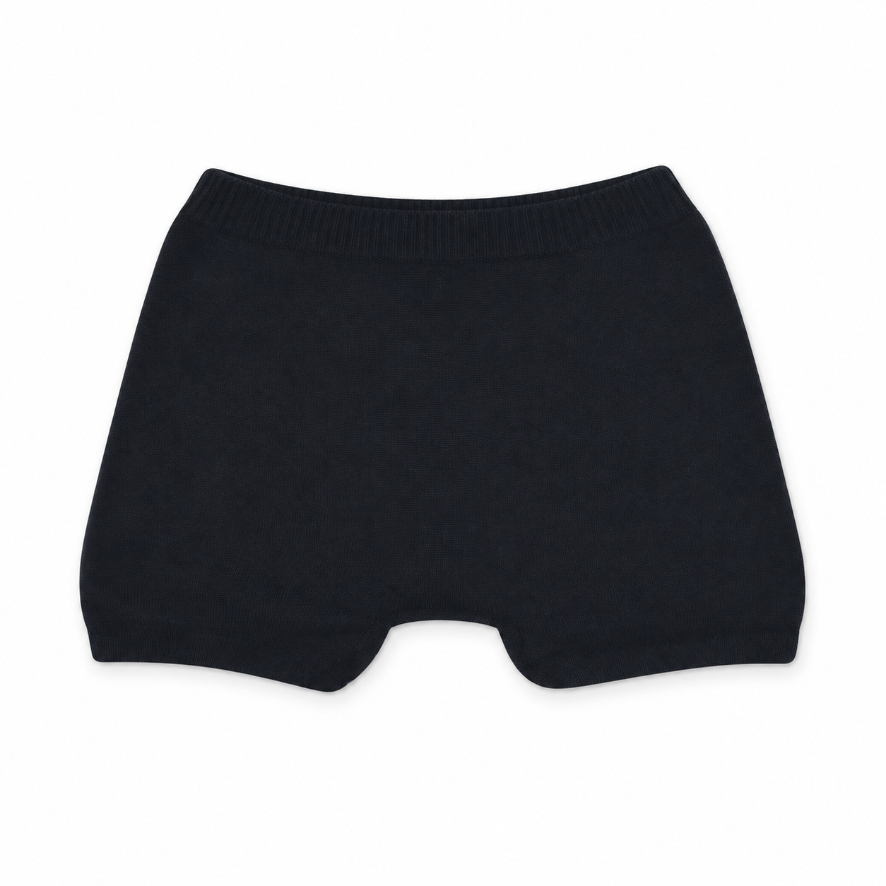 SmartKnitKIDS Seamless Boxer Brief Undies (Small - Black)