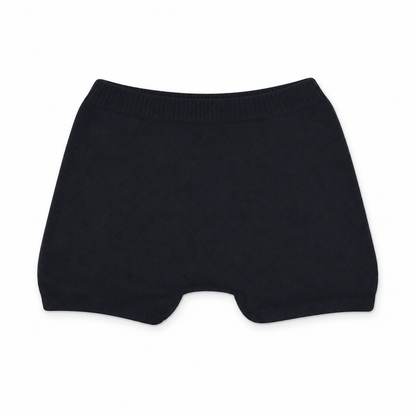 SmartKnitKIDS Seamless Boxer Brief Undies (Small - Black)