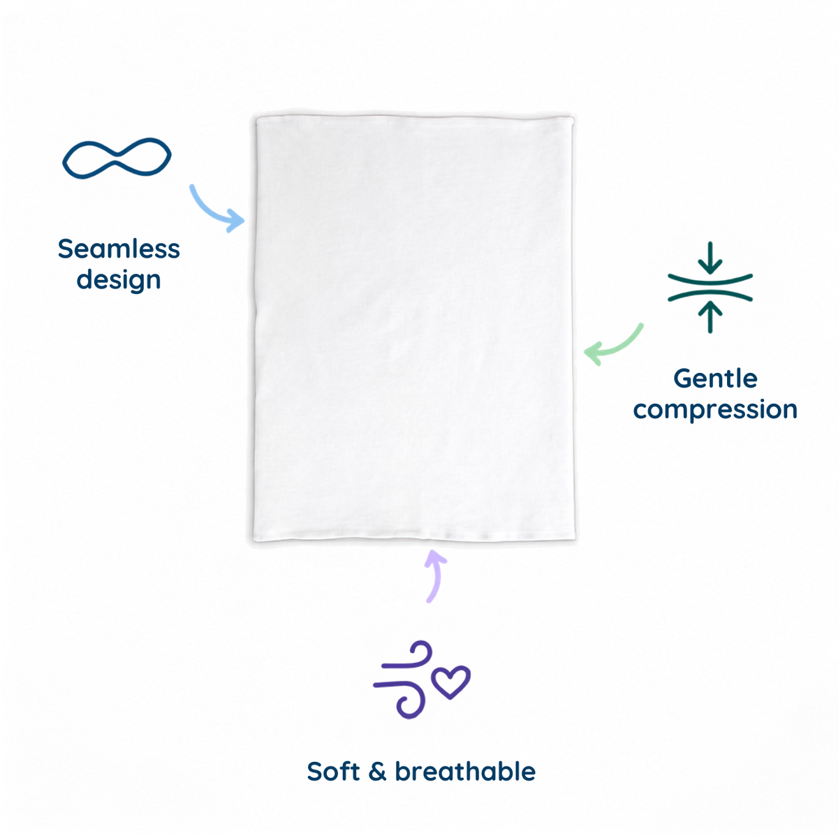 SmartKnitKIDS Compresso-T Tube (White)