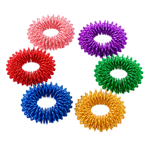 Spiky Finger Rings Mixed (Pack of 5)
