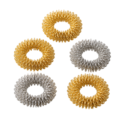 Spiky Finger Rings Mixed (Pack of 5)