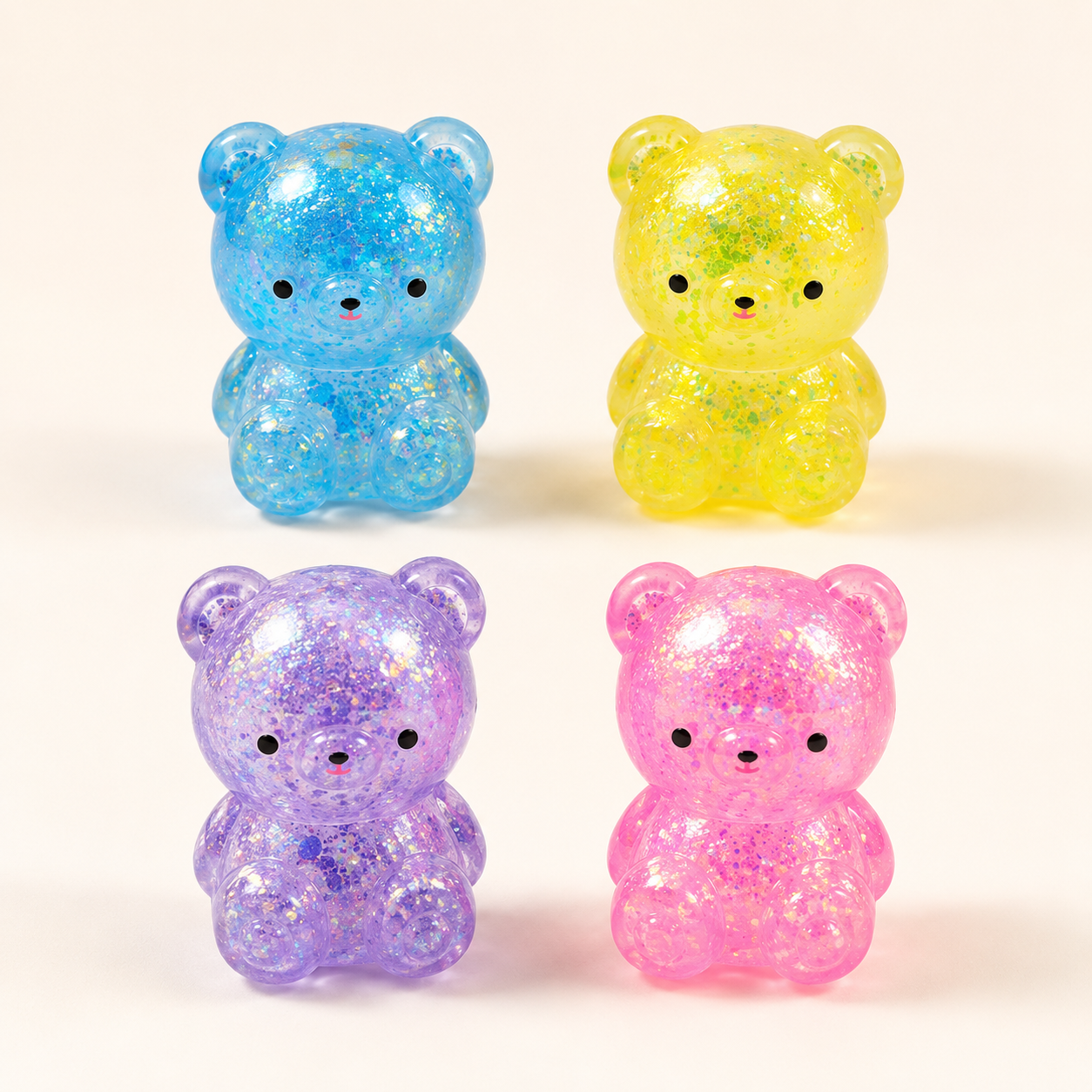 Squishy Glitter Bears