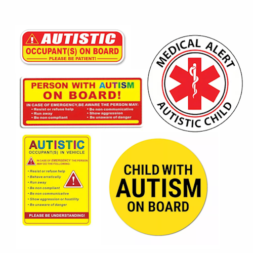 Car Safety Sticker