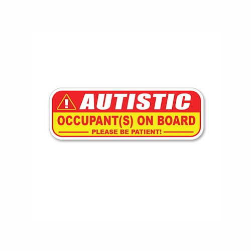 Car Safety Sticker