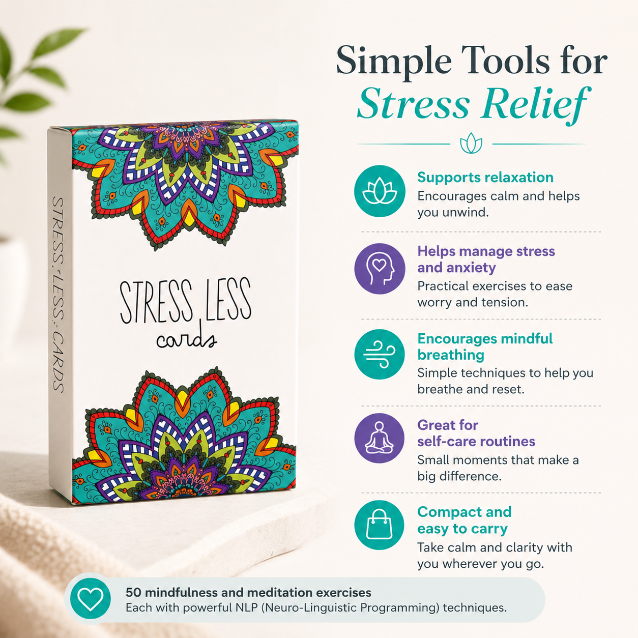 Stress Less Cards