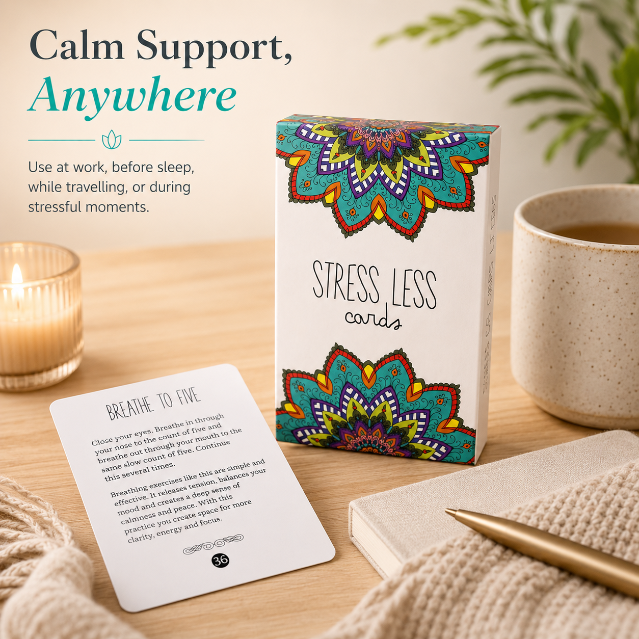 Stress Less Cards