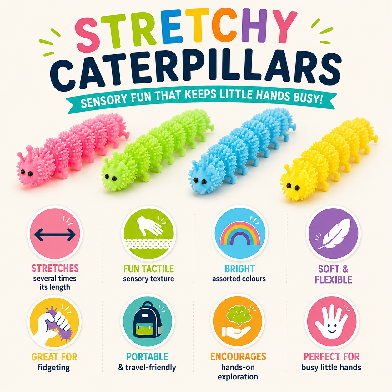 Stretchy Caterpillars
