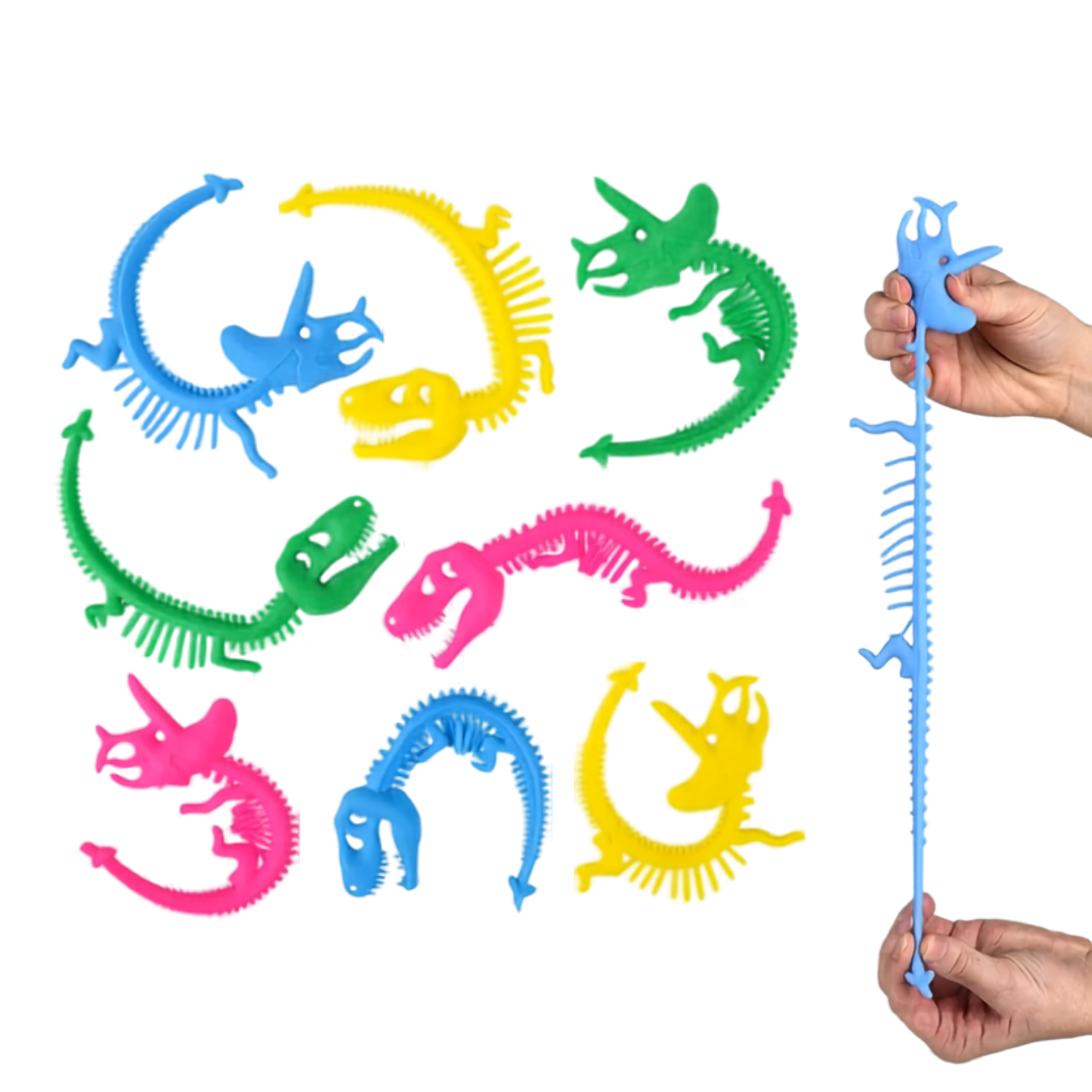 Stretchy Dino Skeletons