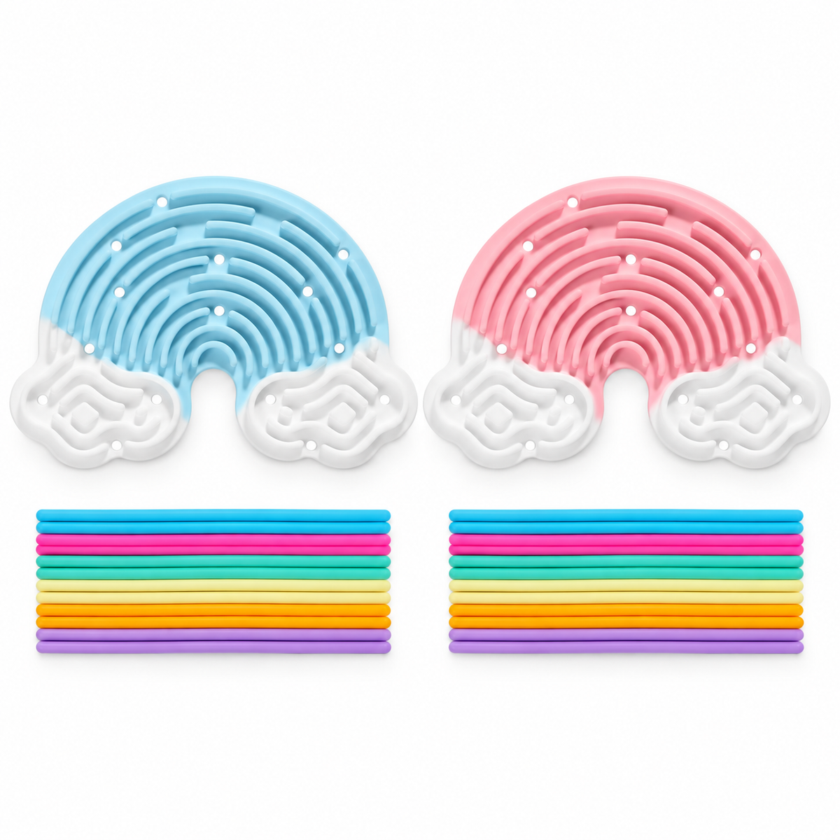 Sensory String Board (Clouds)