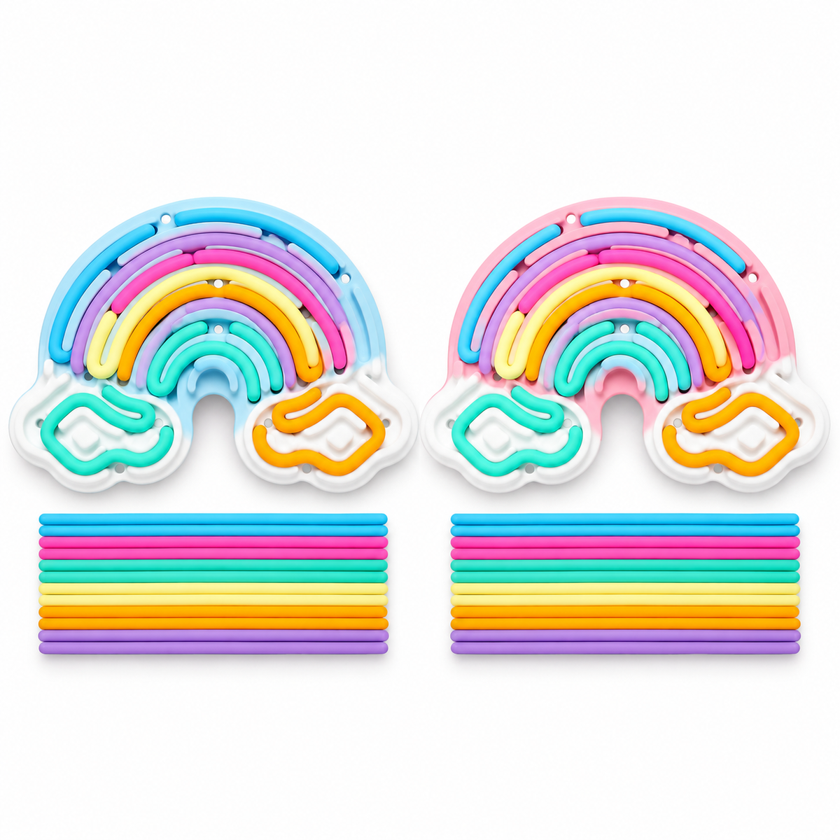 Sensory String Board (Clouds)