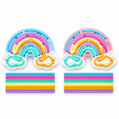 Sensory String Board (Clouds)