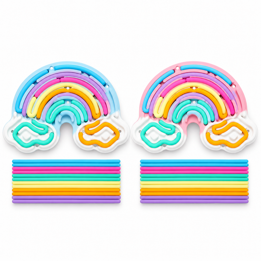 Sensory String Board (Clouds)