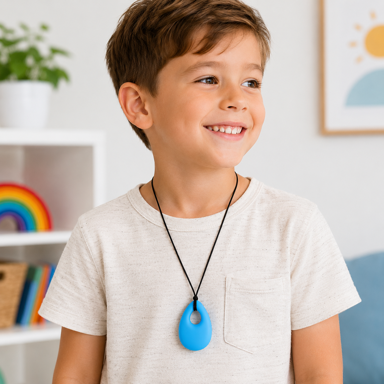 Sensory Chew Necklace (Teardrop)