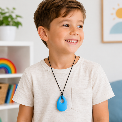 Sensory Chew Necklace (Teardrop)