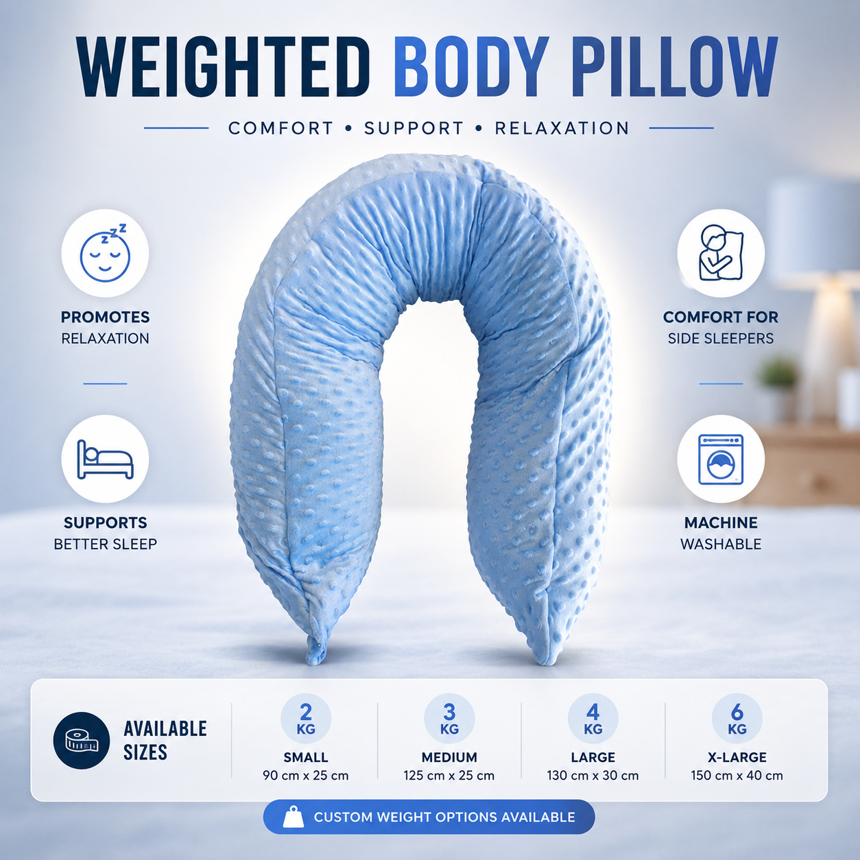 Weighted Body Pillow