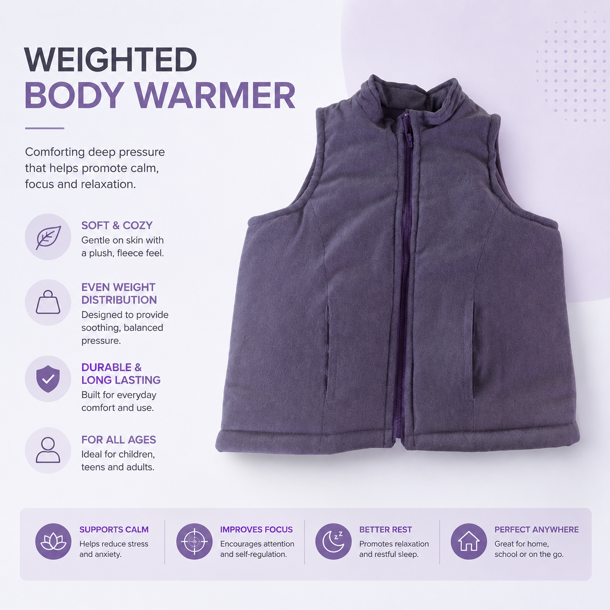 Weighted Body Warmer (Adult)