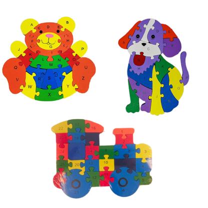 Wood Shaped Puzzles