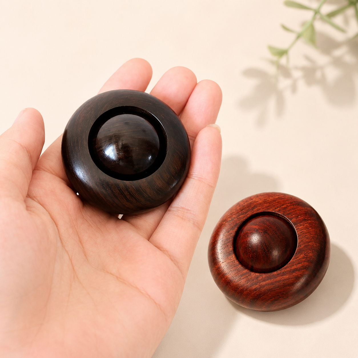 Wooden UFO Roller