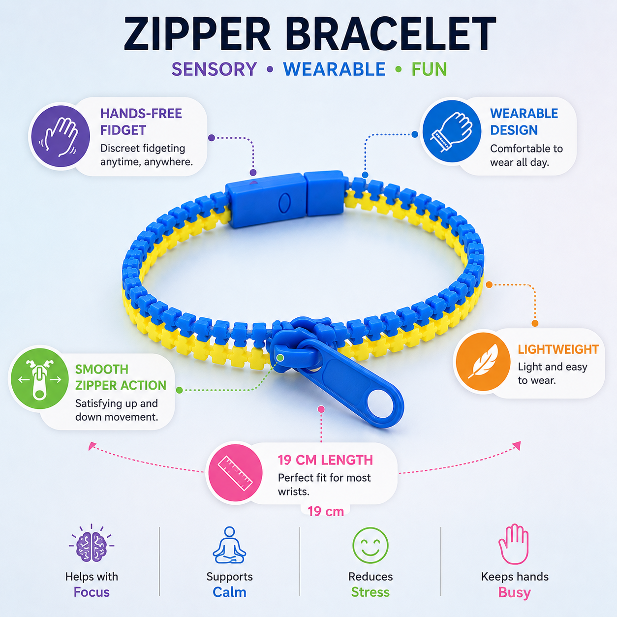 Zipper Bracelet