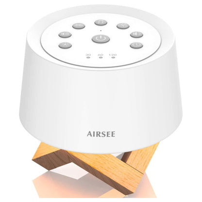 Airsee White Noise Machine with Night Light
