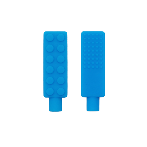 Silicone Chewable Pencil Toppers (Brick)