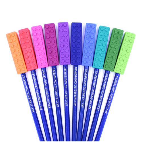 ARK's Brick Stick™ Chewable Pencil Toppers - Autism Resources South Africa