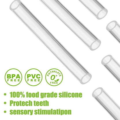 Chewable Pencil Cover (Clear - Pack of 2)