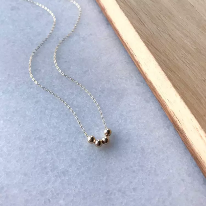 Gold and Silver Fidget Necklace