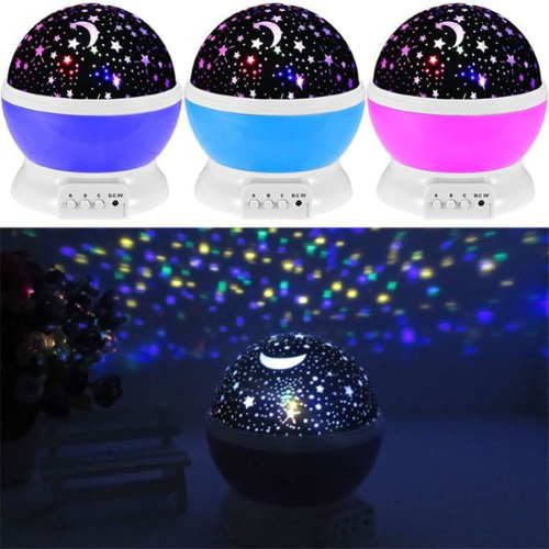 Rotating Star Projector Night Light - Autism resources South Africa